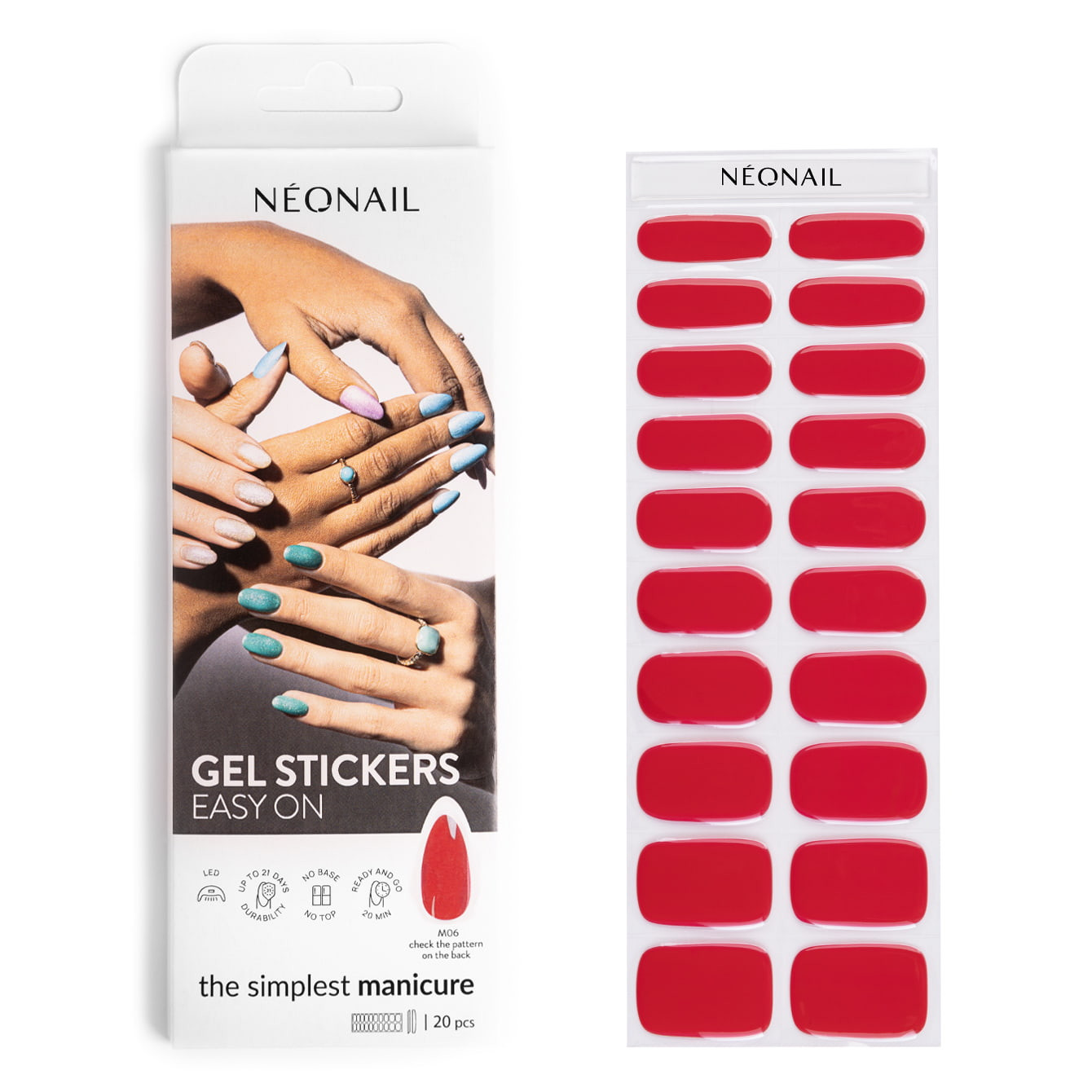 Gel Stickers Easy On M06